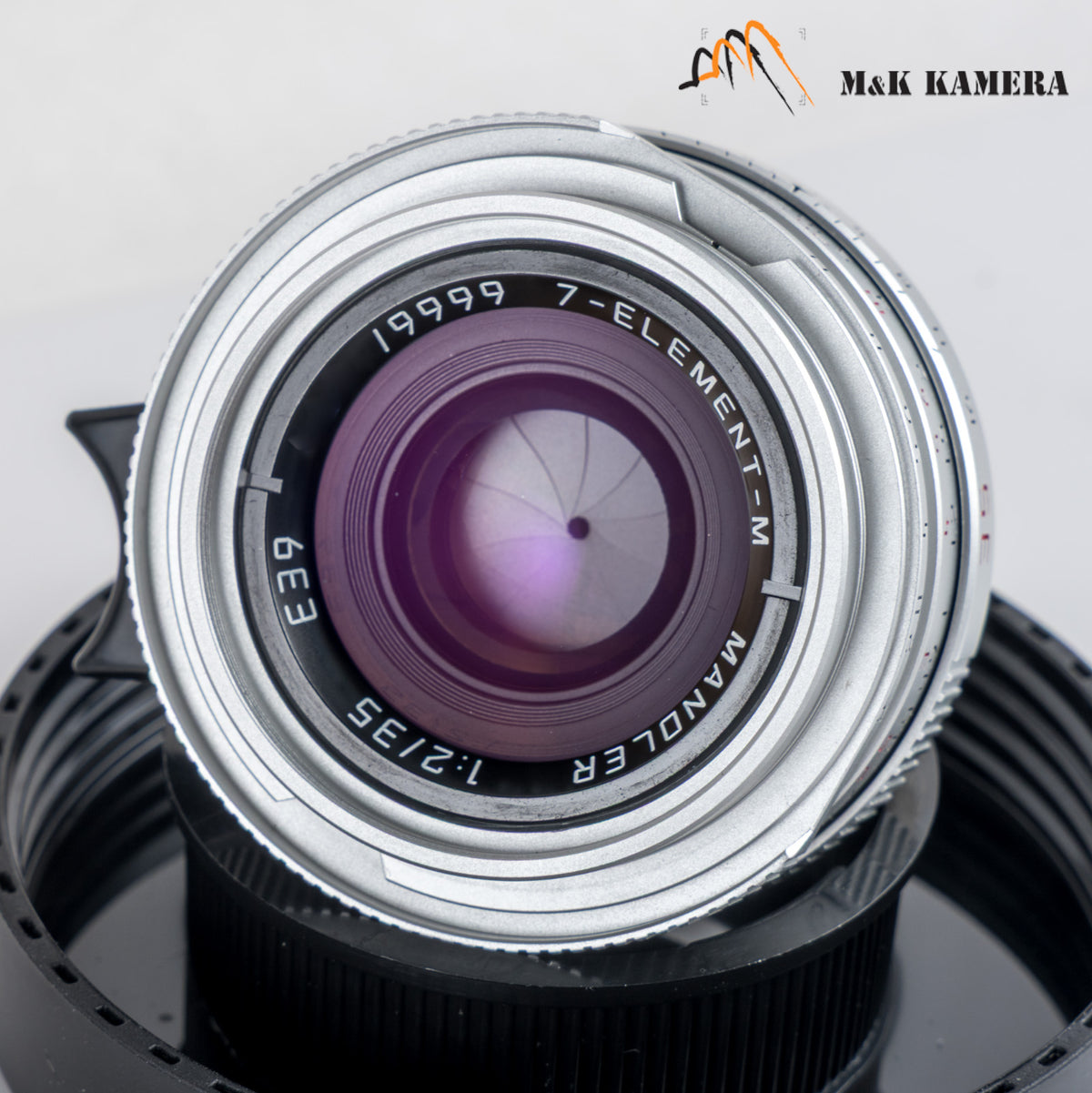 Mandler 35mm F2.0 “7 elements” Silver Lens #MANDLER352.0S