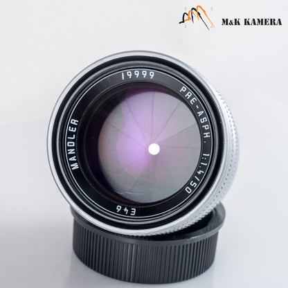 Mandler 50mm f/1.4 E46 Pre-A Brass Lens #MANDLER50/1.4S