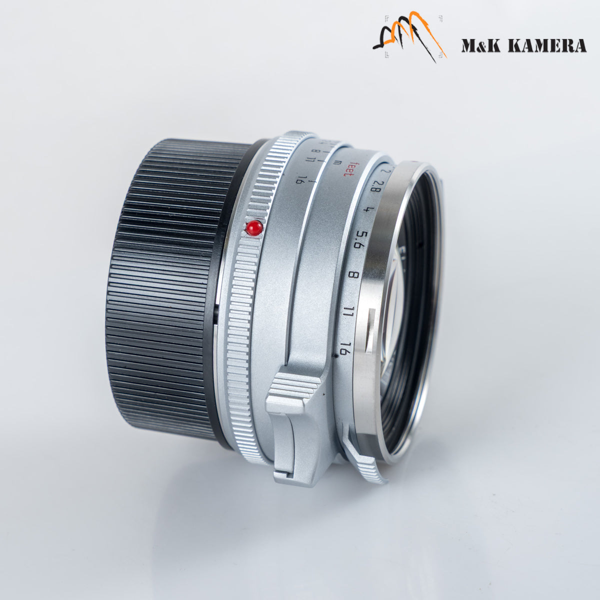 Brand New Leica Summilux-M 35mm/F1.4 E46 Steel Rim 2022 Silver Lens Germany 11301 #11301