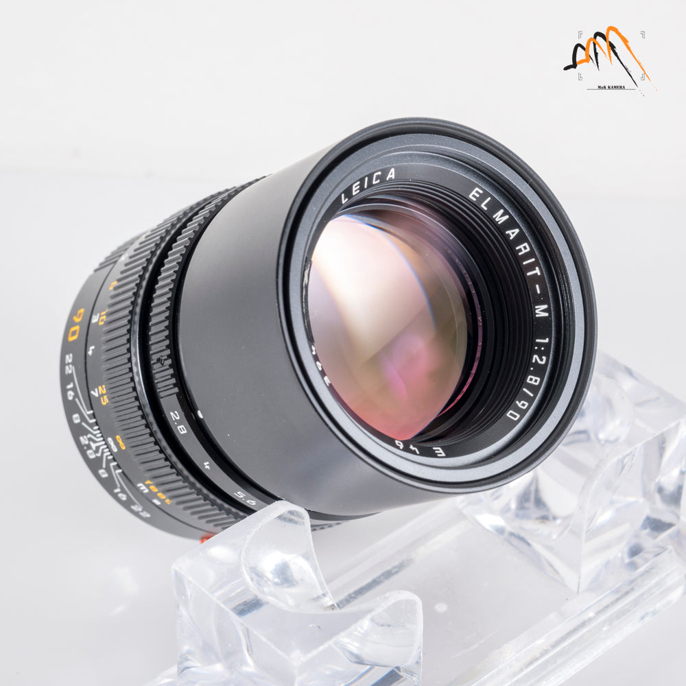Leica Elmarit-M 90mm/F2.8 E46 Ver.II V2 Black boxed 11807 #23761