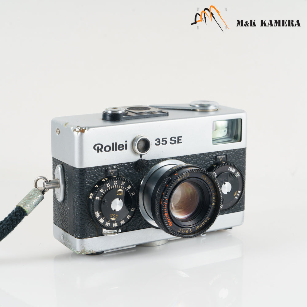 Rollei 35 SE 40mm f2.8 Black Film Camera #10848 – M&K Kamera