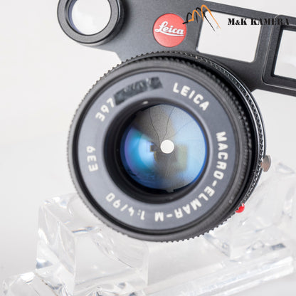 Leica Macro-Elmar-M 90mm/F4.0 Set Black Full set 11629 #88676