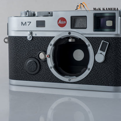 Leica M7 0.72 Silver Film Rangefinder Camera 10504 #88742