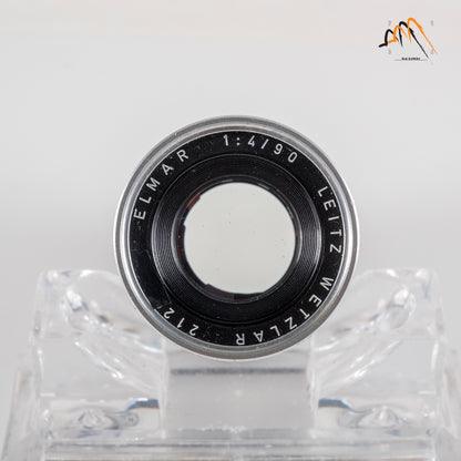 LEITZ Leica Elmar M 90mm/F4.0 E39 Ver.II V2/ 3 Elements Silver Lens Yr.1965 Germany 11830 #11567