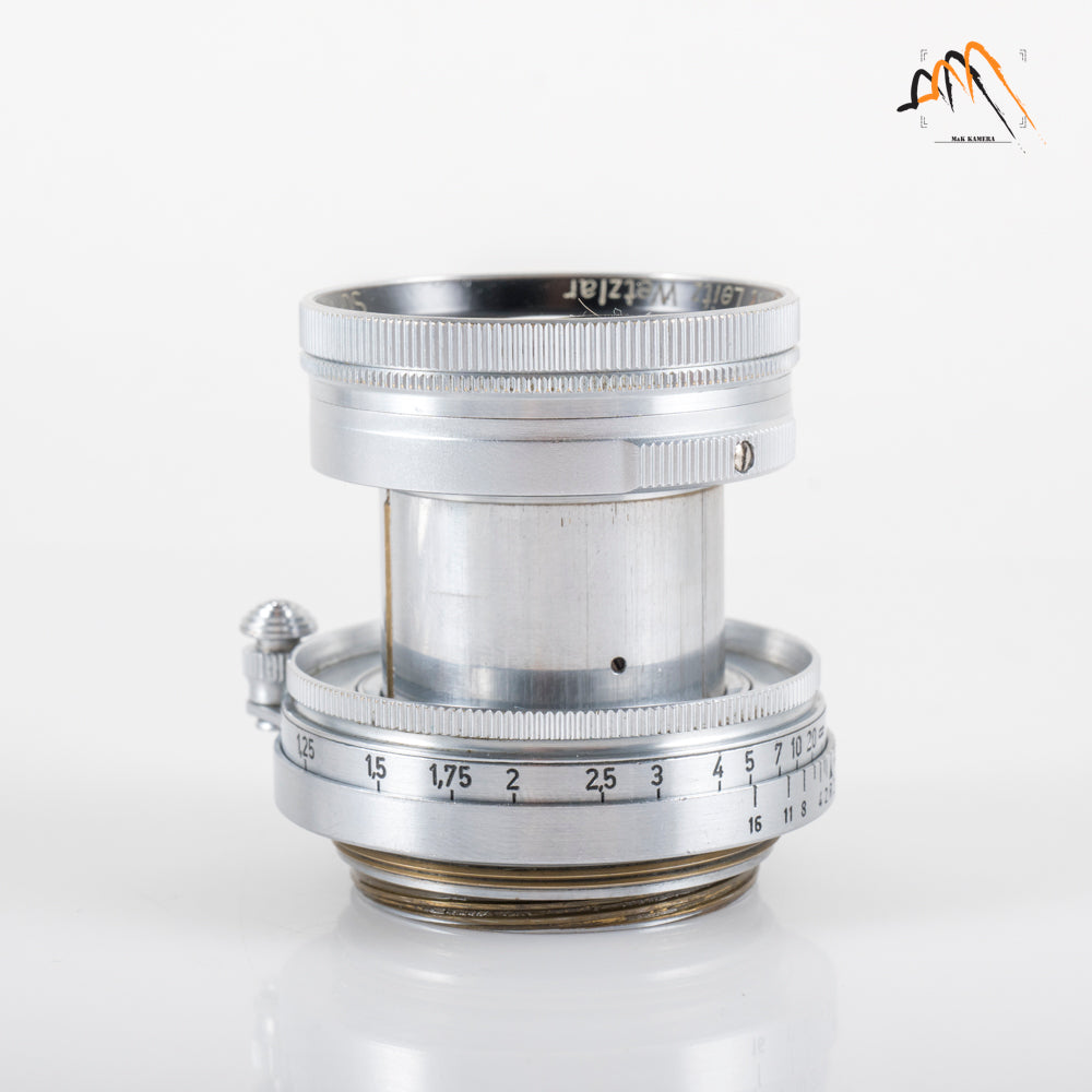 LEITZ Leica Summitar L39 50mm/F2.0 Silver Lens Yr.1948 LTM Germany #11783