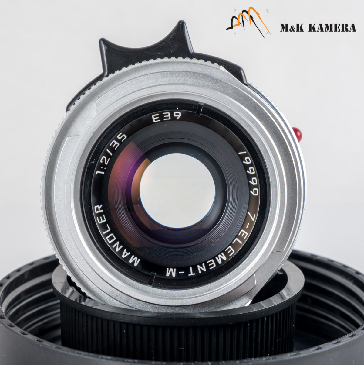 Mandler 35mm F2.0 “7 elements” Silver Lens #MANDLER352.0S