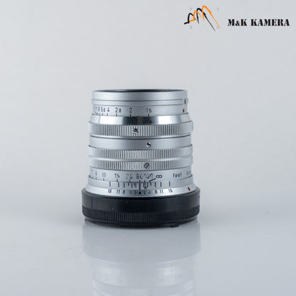 LEITZ Leica Summarit M 50mm/F1.5 Silver Lens Yr.1955 Germany #88748