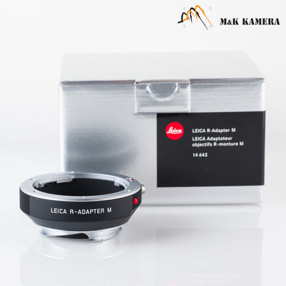 Brand New Leica R-Adapter M Black 14642 #14642
