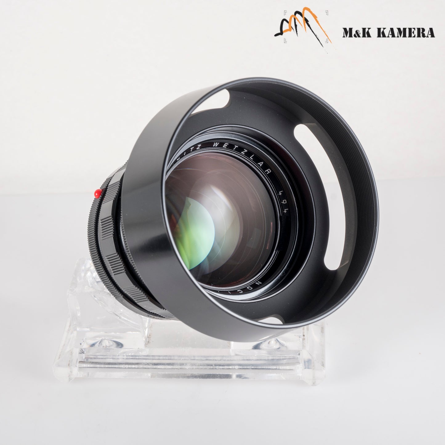 Leica Noctilux-M 50mm/F1.2 ASPH Glossy Black Paint Finish Lens Germany 11731 #23893