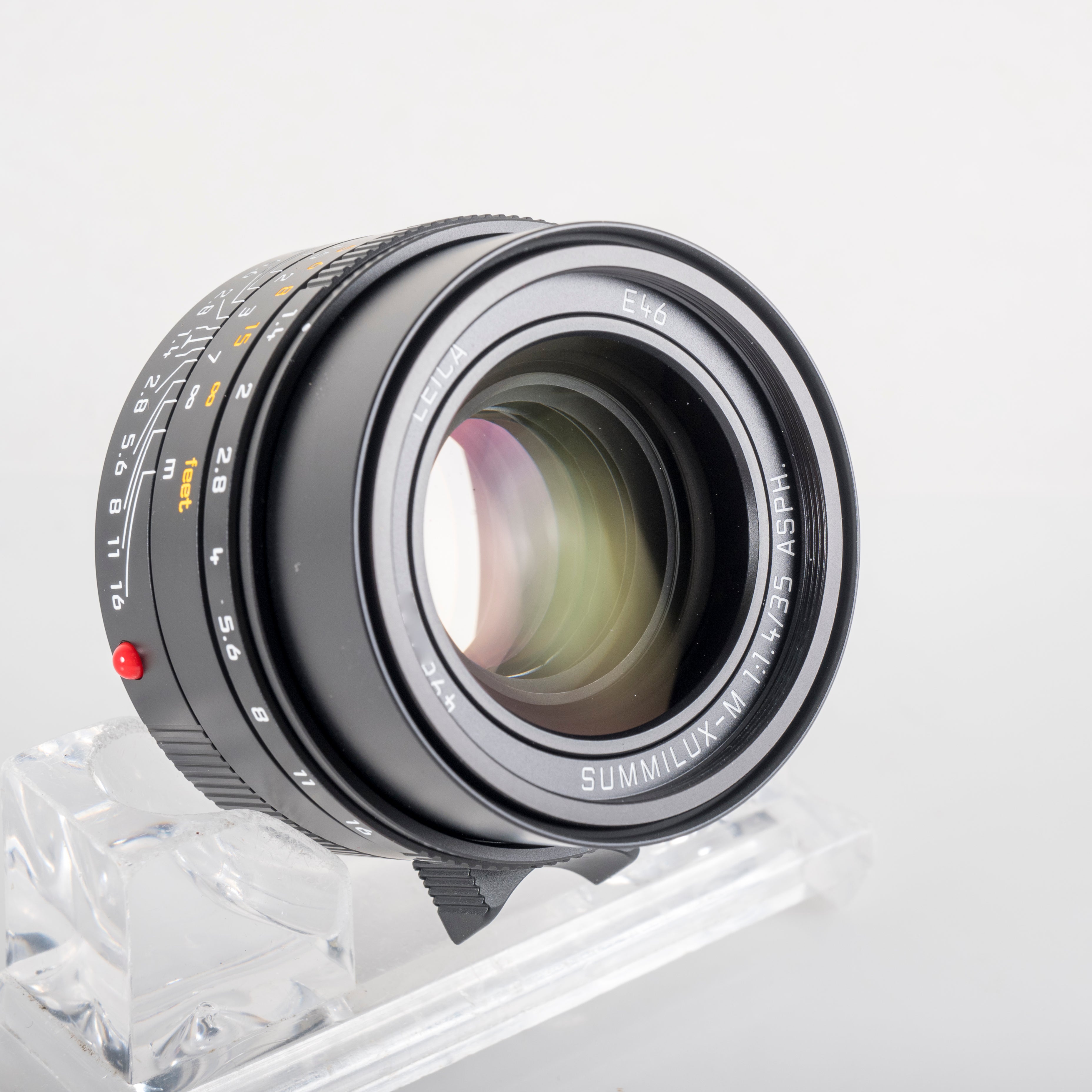 Brand New Leica Summilux-M 35mm/F1.4 E46 ASPH/ FLE II Black Lens