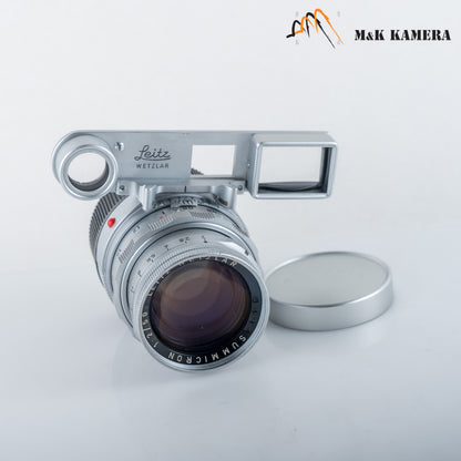 LEITZ Leica Summicron M 50mm/F2.0 Ver.II V2/ Dual Range DR Lens Yr.1961 #23982