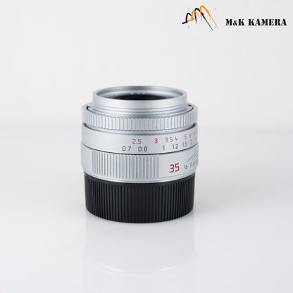 Leica Summicron-M 35mm/F2.0 ASPH Silver Lens Germany 11882 #24035