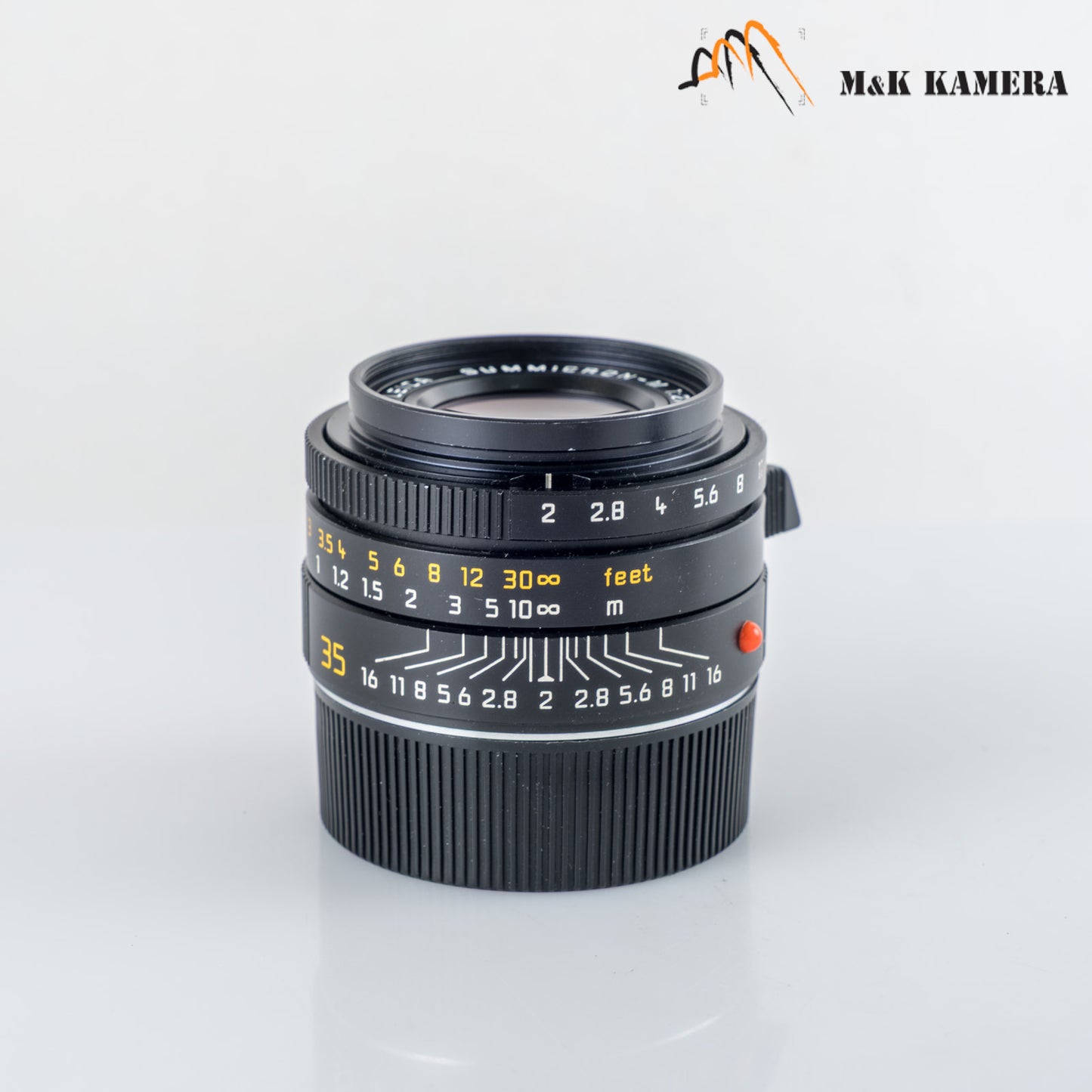 Leica Summicron-M 35mm/F2.0 ASPH/ 11879 Black + hood 12504 11879 #88924