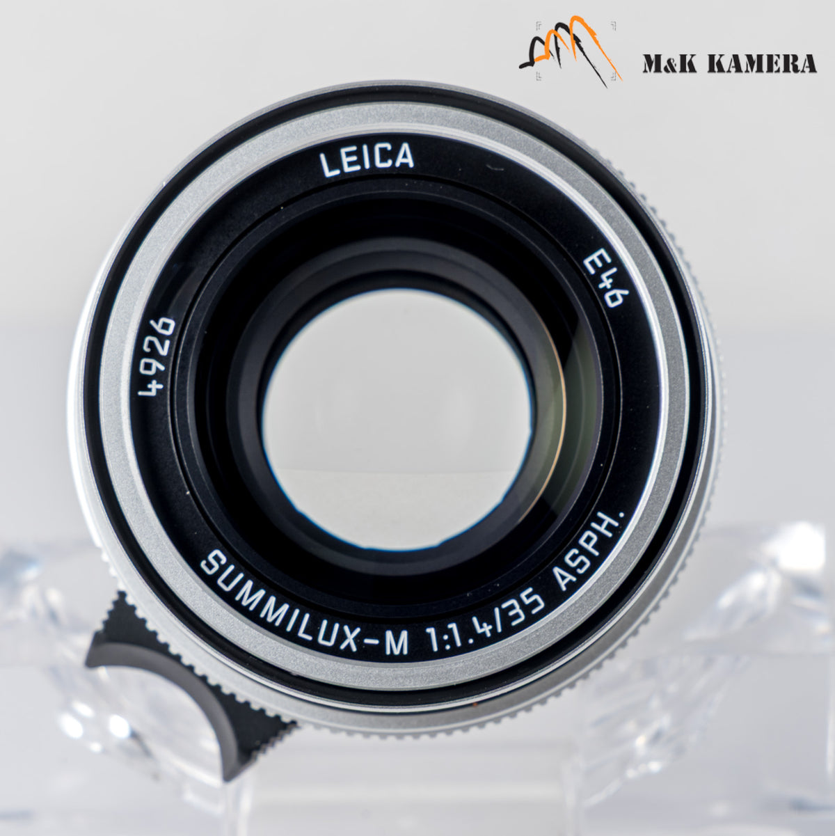 Leica Summilux-M 35mm/F1.4 E46 ASPH/ FLE II Silver Lens Germany 11727 #24029
