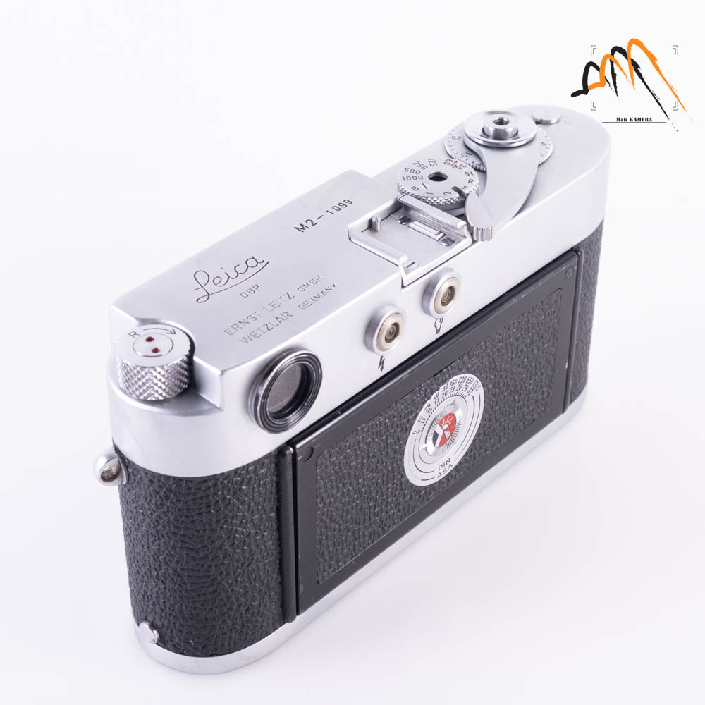 Leica M2 Silver Film Rangefinder Camera #87857