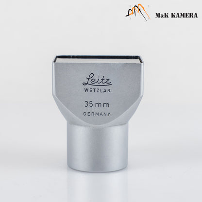 Leica Viewfinder Silver 3.5cm 35mm SBLOO/12010 #12120
