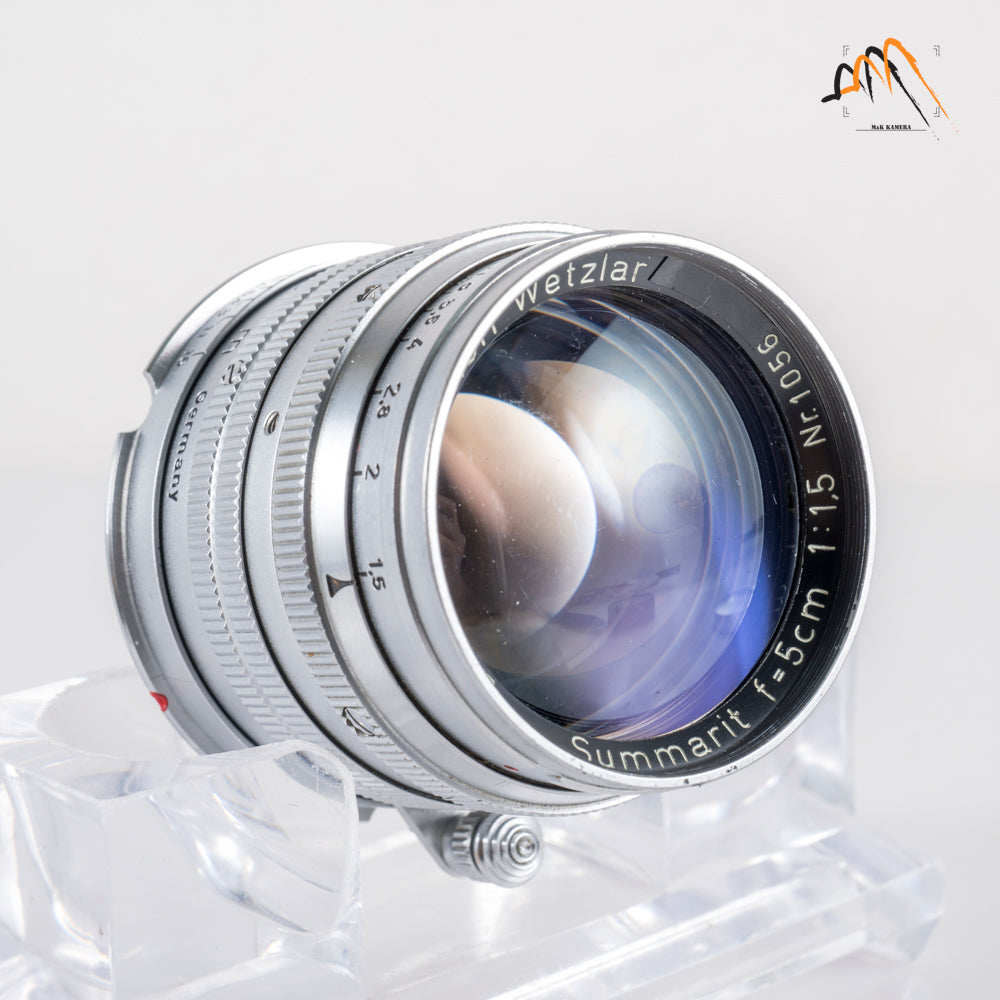LEITZ Leica Summarit L39 50mm/F1.5 Lens Yr.1953 LTM Germany #23766