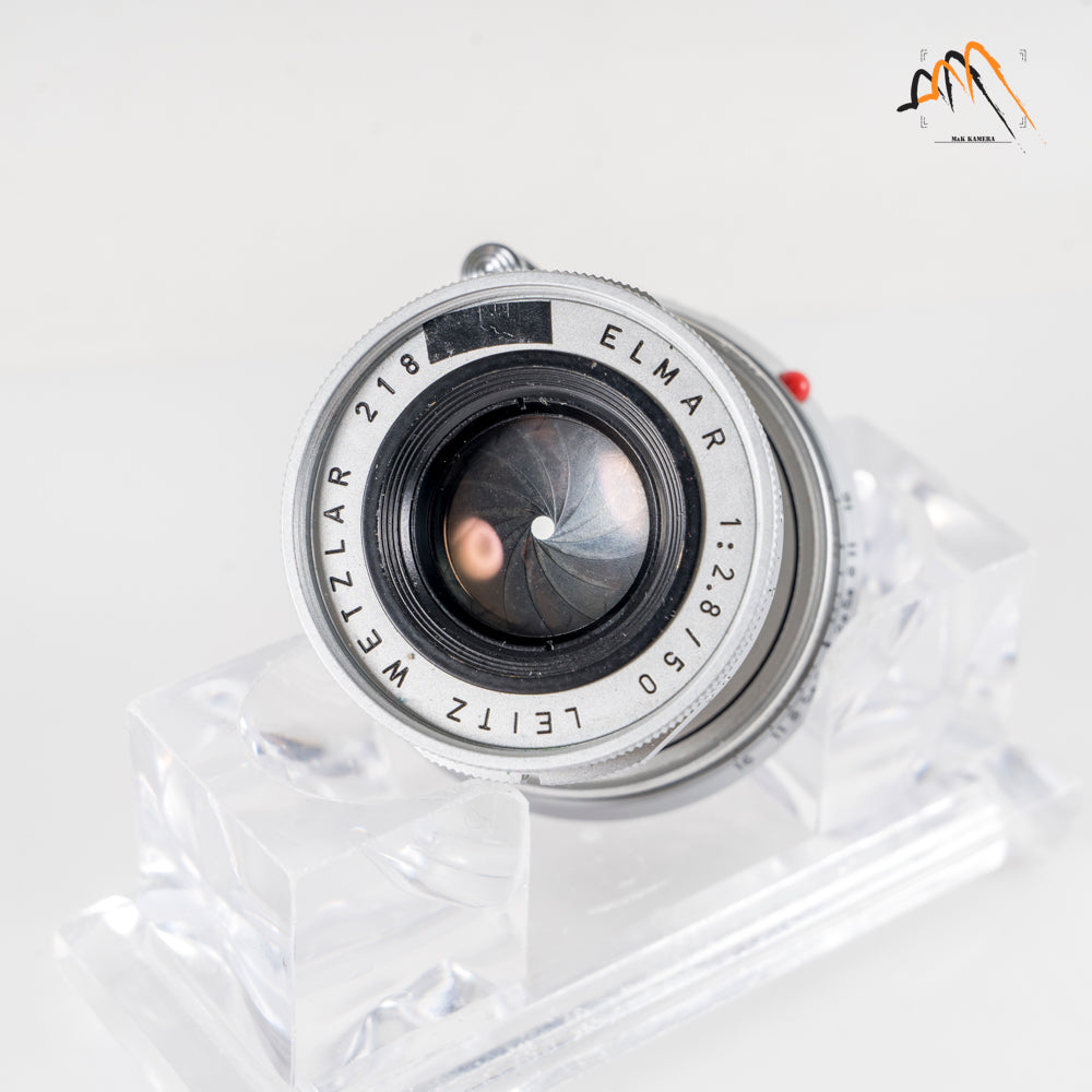 LEITZ Leica Elmar M 50mm/F2.8 Ver.I Silver Lens Yr.1966 Germany #11287