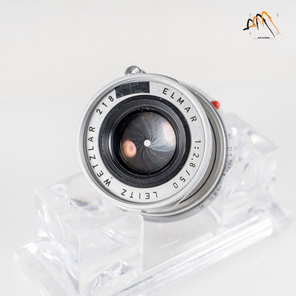 LEITZ Leica Elmar M 50mm/F2.8 Ver.I Silver Lens Yr.1966 Germany #11287
