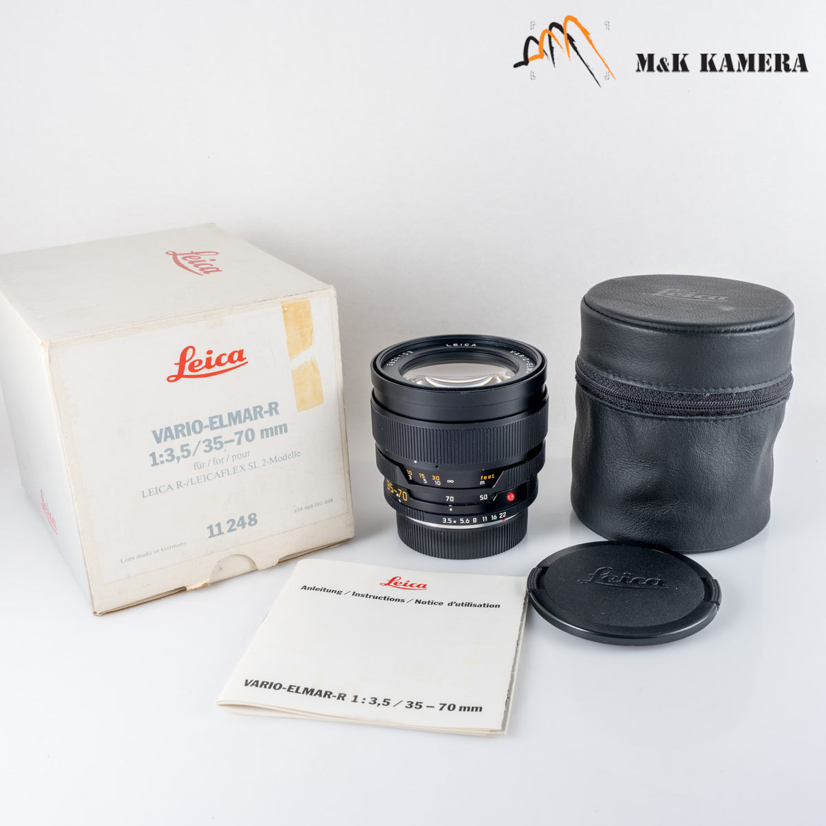 Leica Vario-Elmar-R 35-70mm/F3.5 E67 11248 Lens Yr.1993 Germany 11248 #24026
