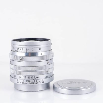 LEITZ Leica Summarit L39 50mm/F1.5 Lens Yr.1953 LTM Germany #11045