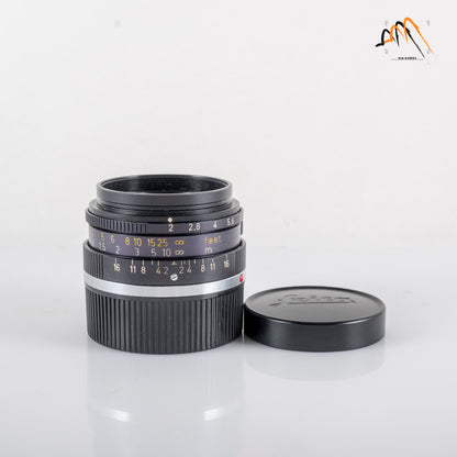 LEITZ Leica Summicron-M 35mm/F2.0 E39 6E/ Elements Lens Yr.1977 Canada #88258