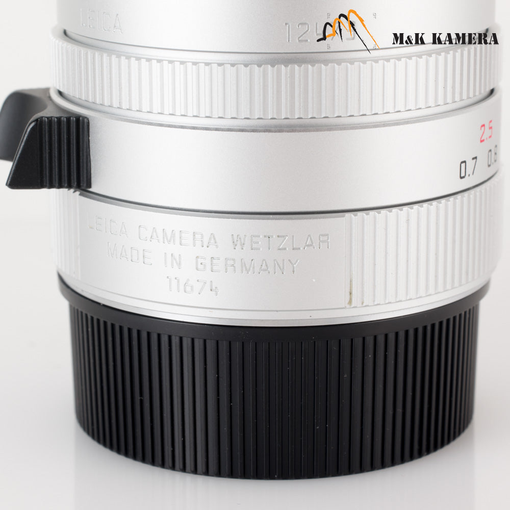 Brand New Leica Summicron-M 35mm/F2.0 ASPH V2 Silver Lens Germany 11674 #11674