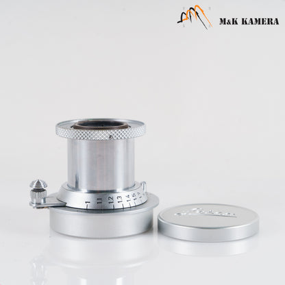 LEITZ Leica Elmar L39 50mm/F3.5 Lens Yr.1956 LTM Germany #10521