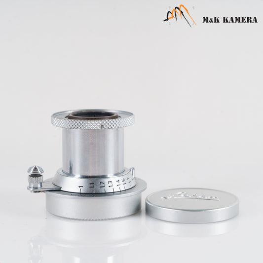 LEITZ Leica Elmar L39 50mm/F3.5 Lens Yr.1956 LTM Germany #10521