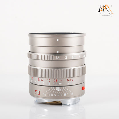 Leica Summilux-M 50mm/F1.4 Pre-A Titanium Boxed 11869 #11363