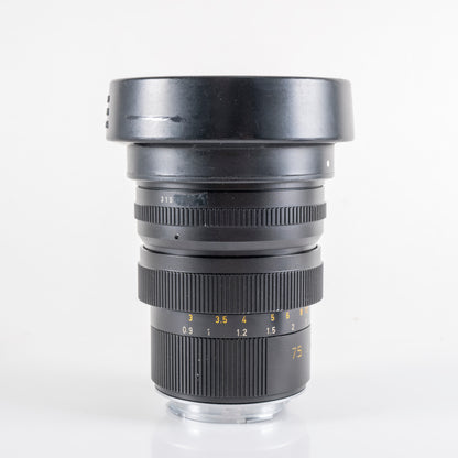 LEITZ Leica Summilux-M 75mm/F1.4 Ver.I Lens Yr.1981 Canada 11814 #23820
