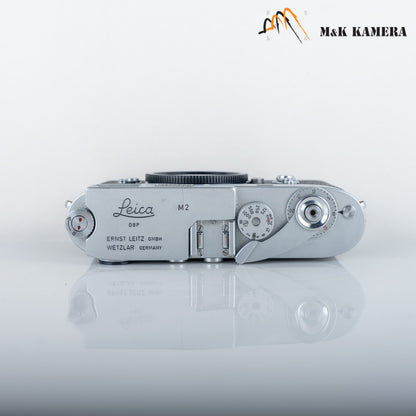 Leica M2 Silver Film Rangefinder Camera #23907