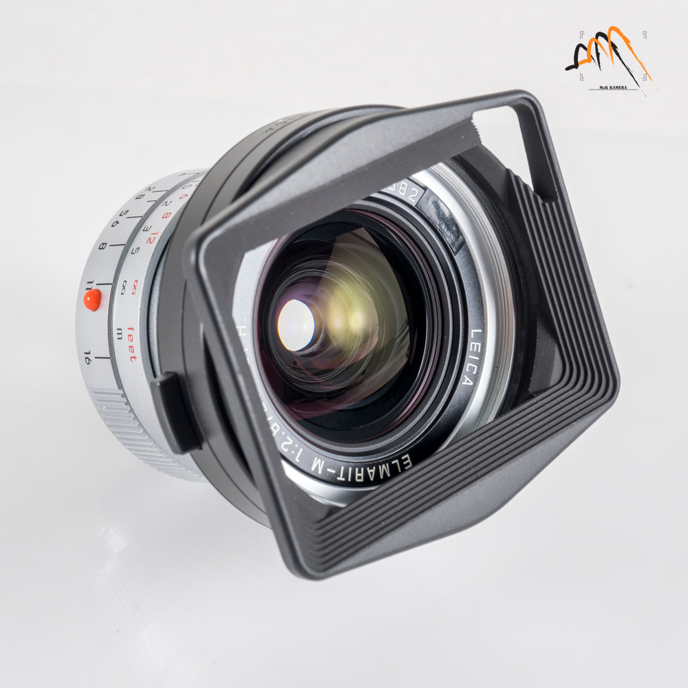 Leica Elmarit-M 21mm/F2.8 ASPH Silver Lens Yr.1998 Germany 11897 #11865
