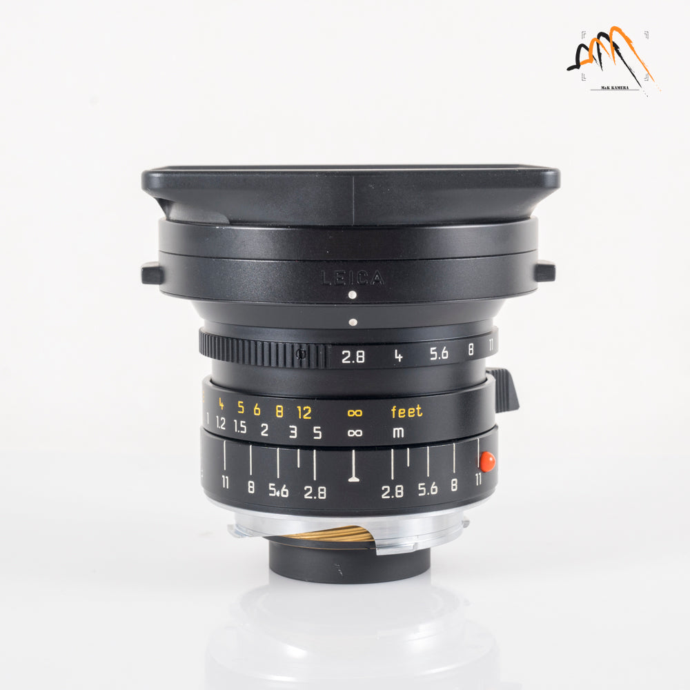 Leica Elmarit-M 21mm/F2.8 ASPH Black Lens Yr.2001 Germany 11135 #11412