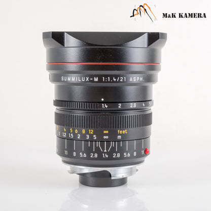 Leica Summilux-M 21mm/F1.4 ASPH Lens Yr.2009 Germany 11647 #12014