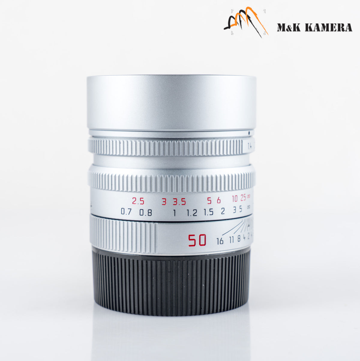 Leica Summilux-M 50mm/F1.4 E46 ASPH Silver Lens Germany 11892 #24022