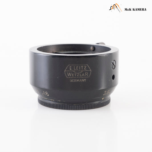 Leica VALOO Black Paint Hood for Elmar 5cm / aperture control #69720