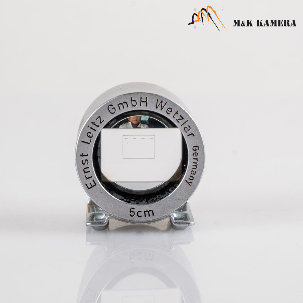 Leica 5cm 50mm SBOOI Viewfinder Silver for 50mm Lens #11821 – M&K