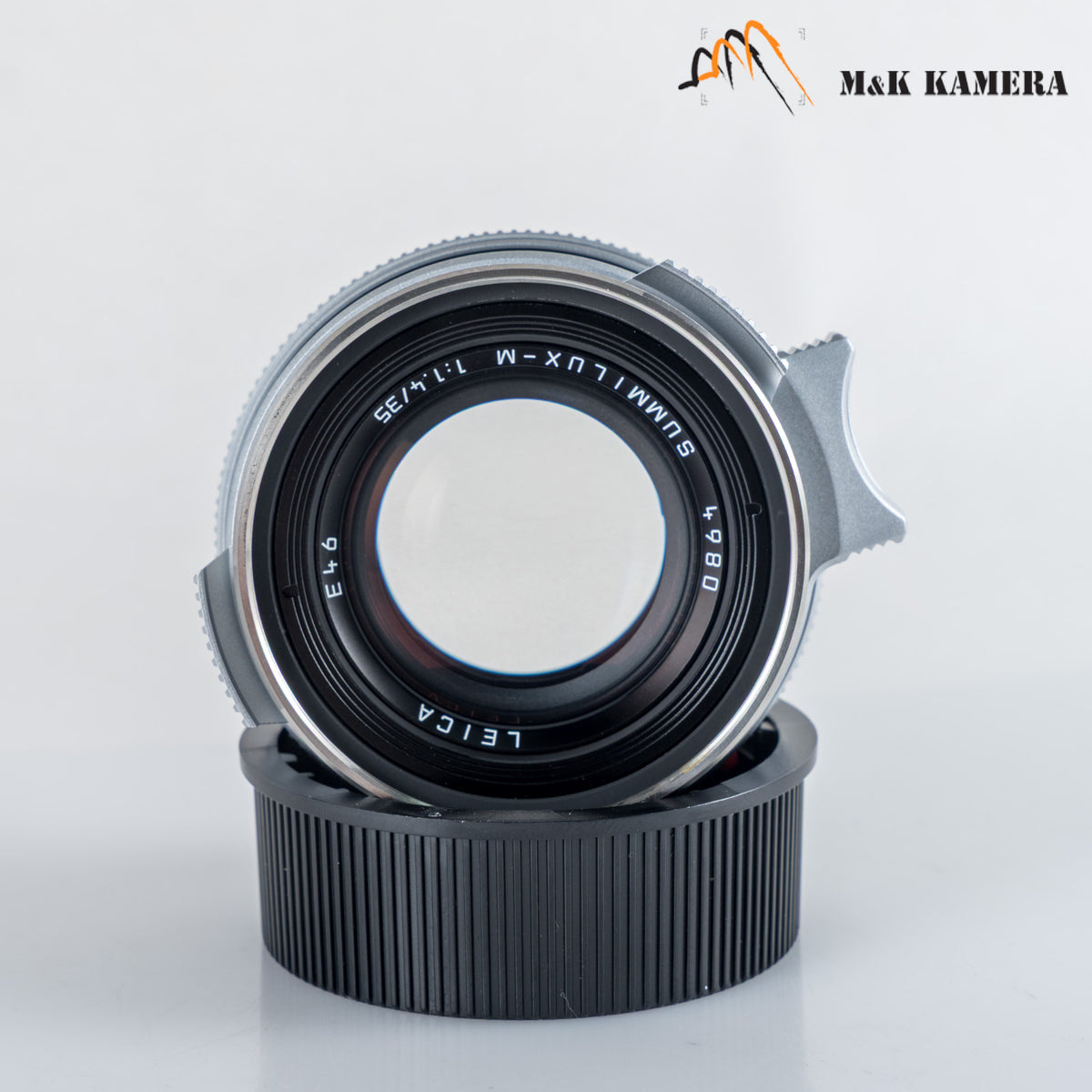 Brand New Leica Summilux-M 35mm/F1.4 E46 Steel Rim 2022 Silver Lens Germany 11301 #11301