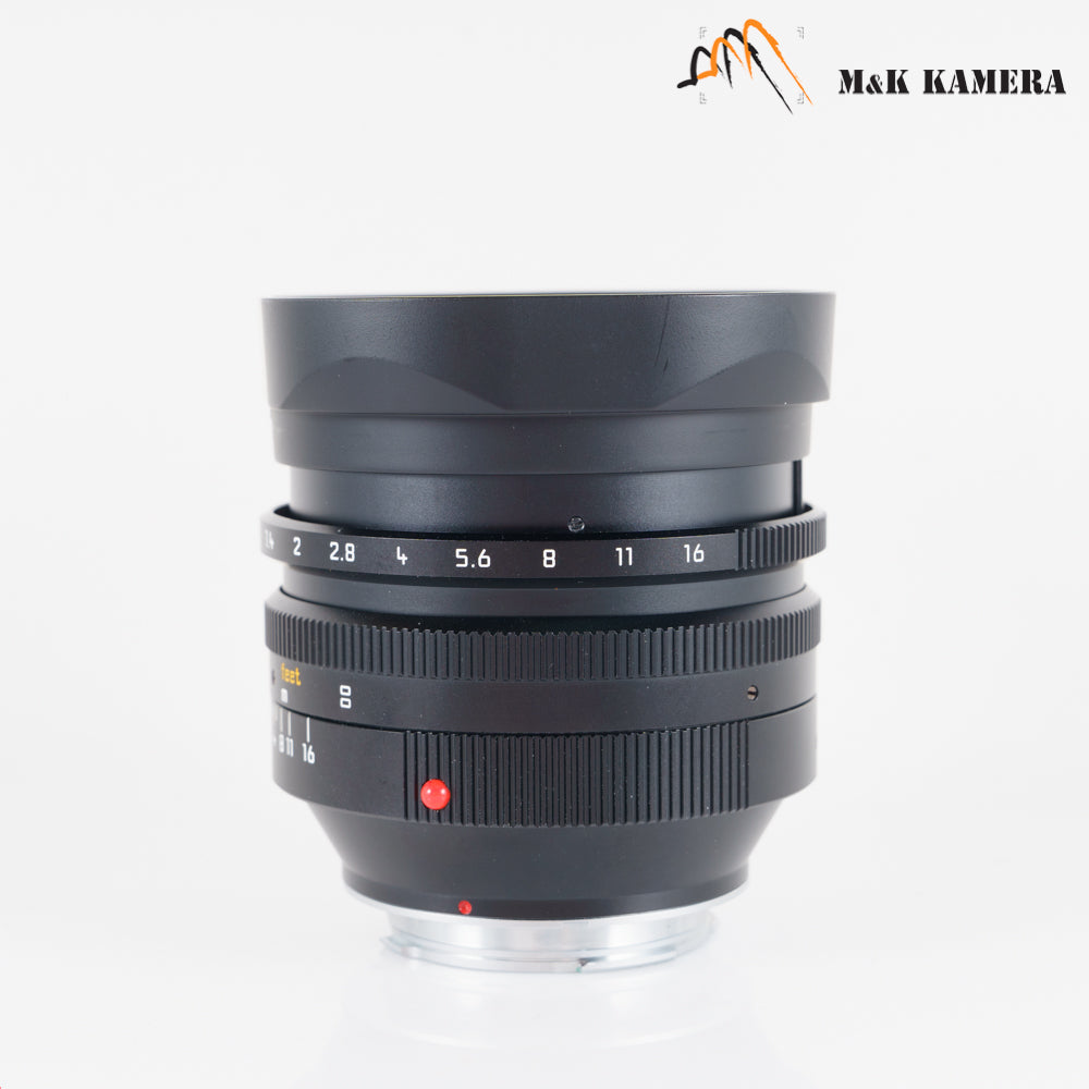 Leica Noctilux-M 50mm/F1.0 E60 V4 Ver.IV Lens Yr.1996 Canada 11822 #10408