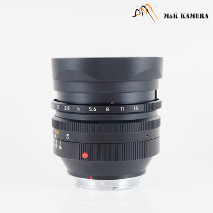 Leica Noctilux-M 50mm/F1.0 E60 V4 Ver.IV Lens Yr.1996 Canada 11822 #10408