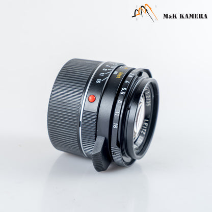 Leica  Summicron-M 35mm/F2.0 Ver.4 7 Elements Black Lens Canada #88746