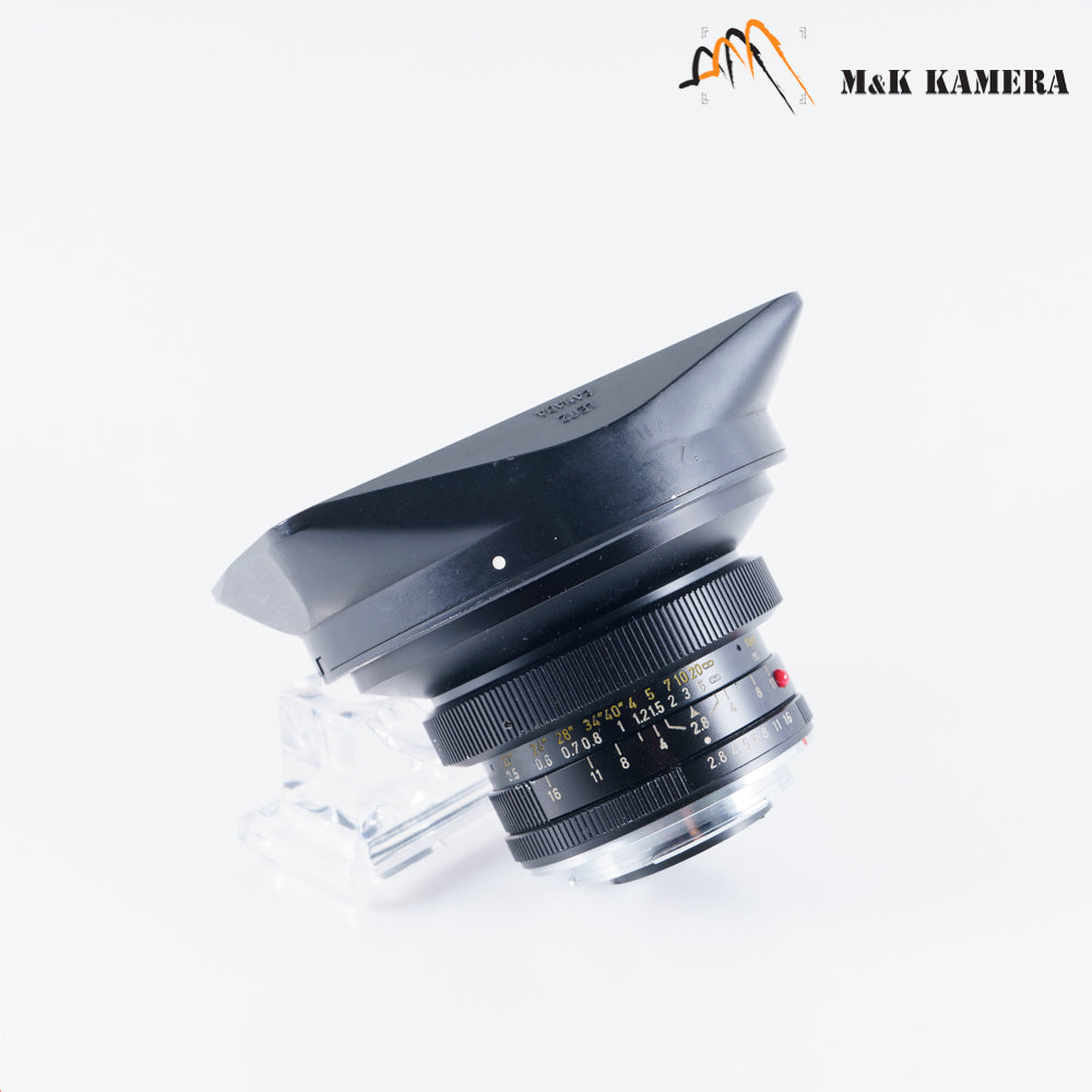 LEITZ Leica Elmarit-R 19mm/F2.8 Ver.I V1 Lens Yr.1975 Canada #10193