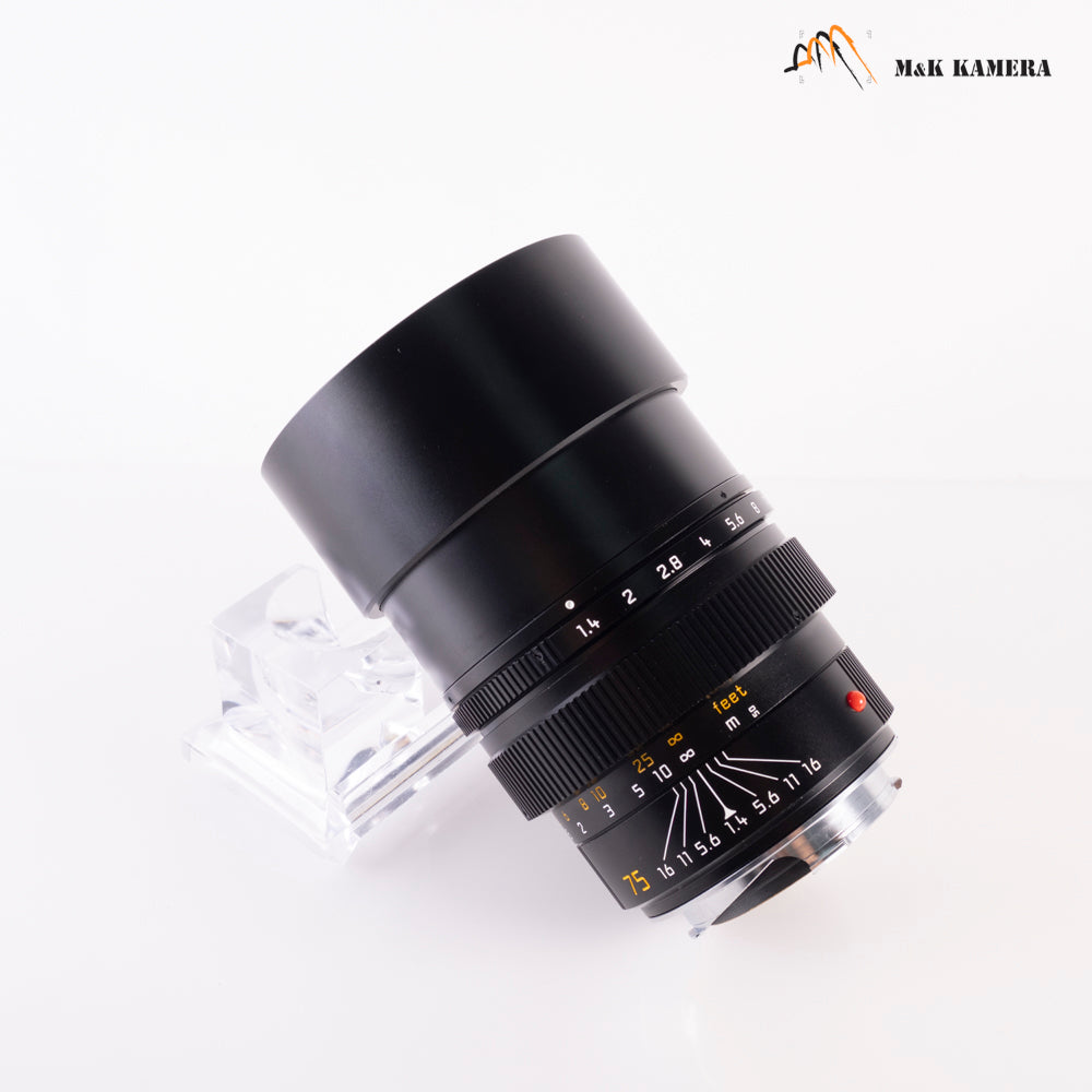 Leica Summilux-M 75mm/F1.4 Ver.III Lens Yr.1998 Germany 11810 #22437