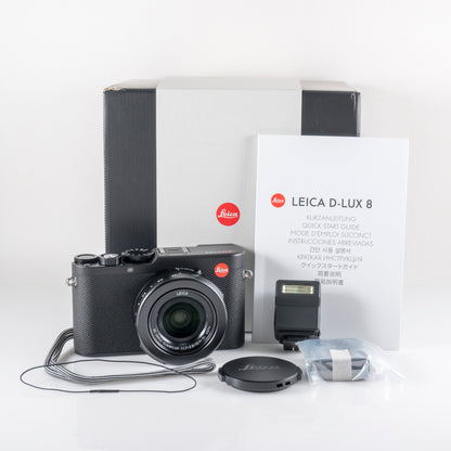 Brand New Leica D-Lux 8 DC Vario-Summilux 10.9-34/1.7-2.8 Asph Black Digital Compact Camera 19191 #19191