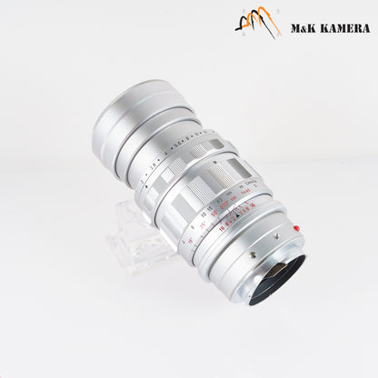 LEITZ Leica Summicron M 90mm/F2.0 Ver.I V.1 Silver Lens Yr.1960 Canada #10411