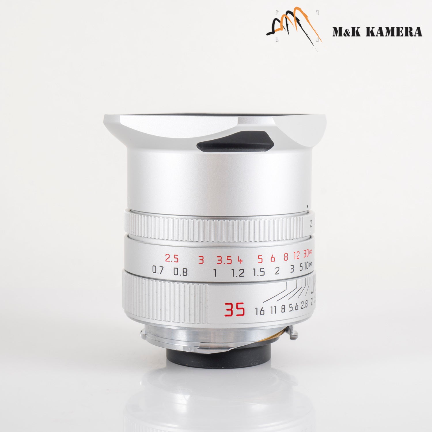 Leica Summicron-M 35mm/F2.0 ASPH V2 Silver Lens Germany 11674