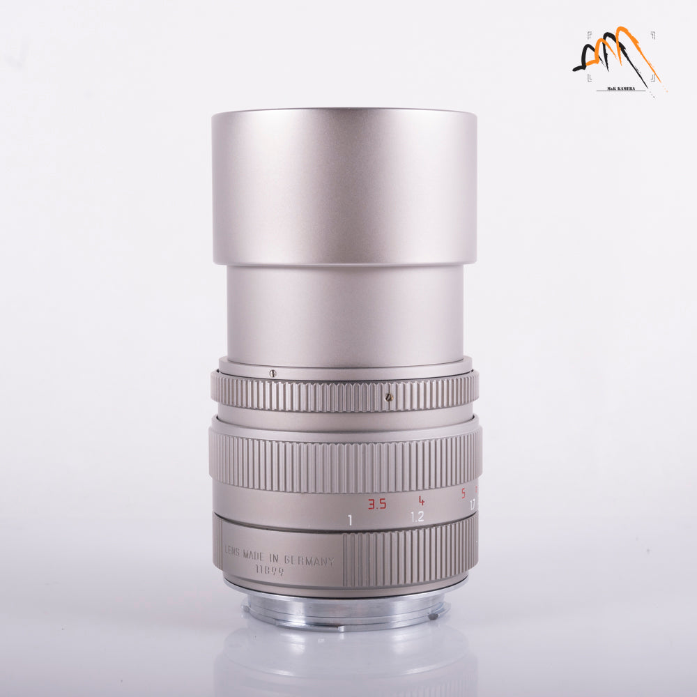 Leica Elmarit-M 90mm/F2.8 E46 Ver.II V2/ Rare Titanium Lens Yr.1996 Germany 11899 #11359