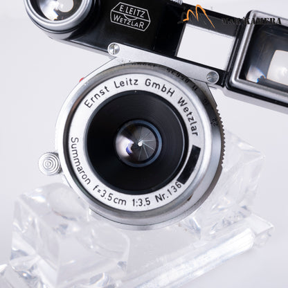 LEITZ Leica Summaron M 35mm/F3.5 Goggle Lens Yr.1956 Germany #23875