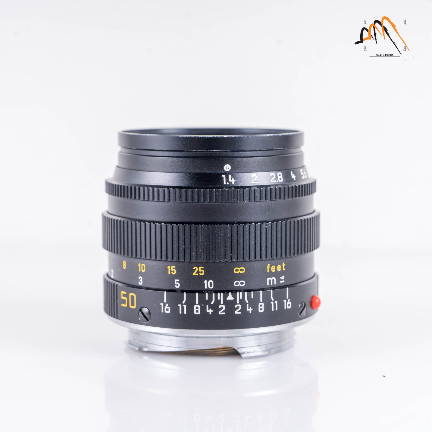 Leica Summilux M 50mm/F1.4 E43 Ver.II V2 Black Lens Yr.1989 Germany 11113 #23446